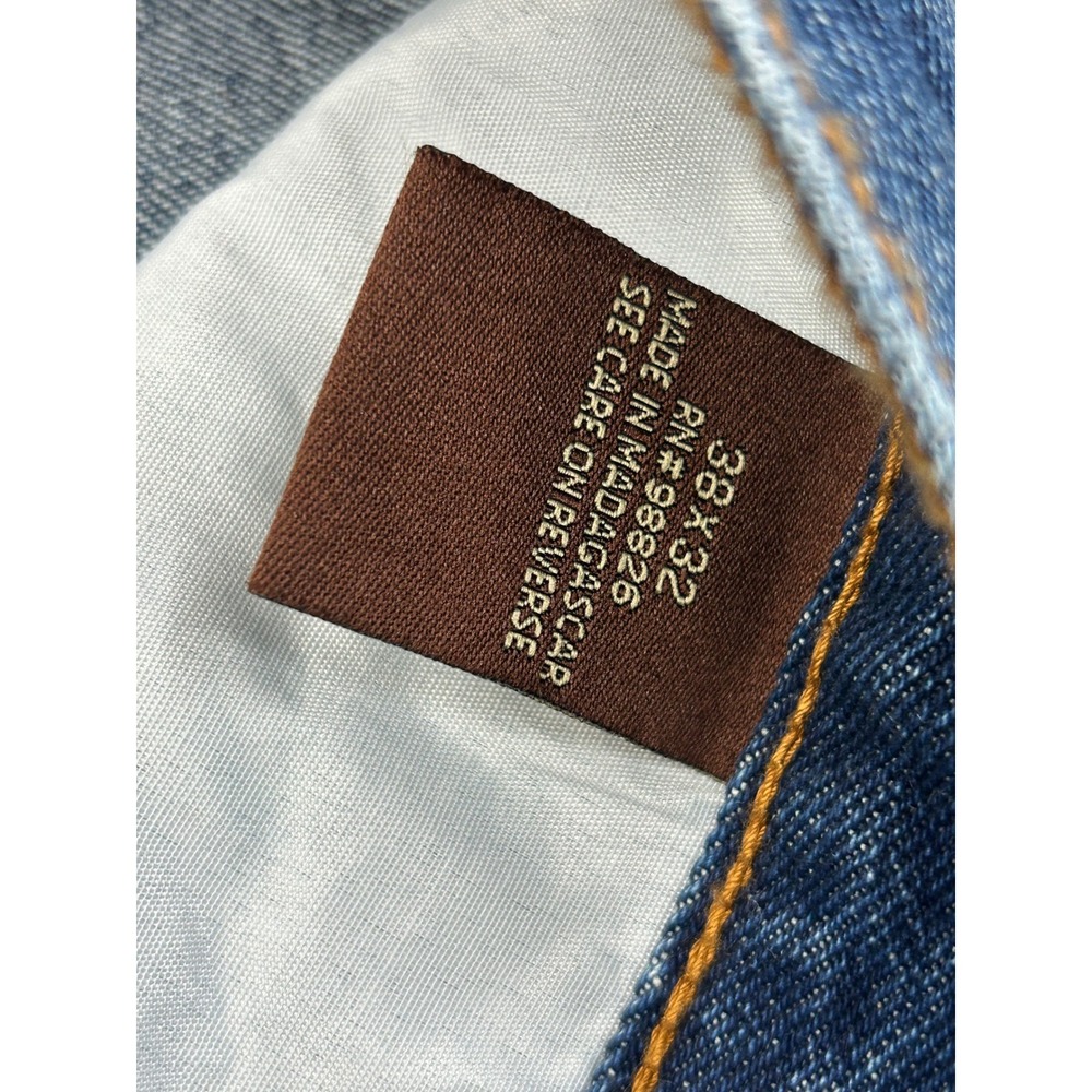CE Schmidt Workwear Mens Relaxed Fit 5-Pocket Work Jeans 38x32 19R2471M #0582 - Picture 7 of 10